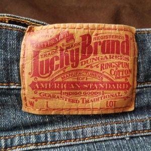 Ladies Lucky Brand Dungarees Classic Fit